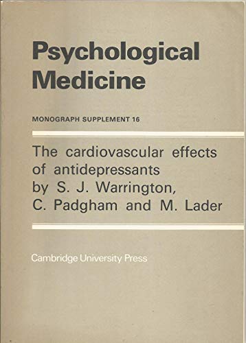 The Cardiovascular Effects of Antidepressants