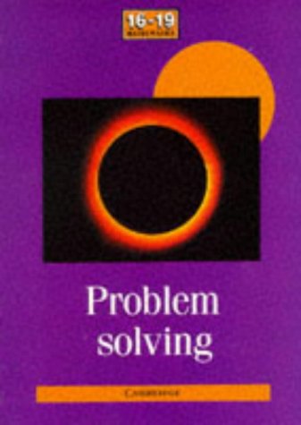 Stock image for Problem Solving (School Mathematics Project 16-19) for sale by AwesomeBooks