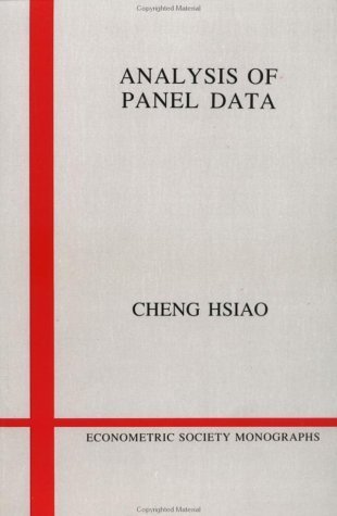 9780521389334: Analysis of Panel Data