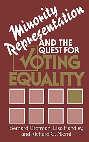 9780521391283: Minority Representation and the Quest for Voting Equality