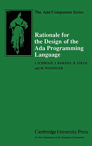 9780521392679: Rationale for the Design of the Ada Programming Language