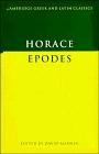 9780521394697: Horace: Epodes (Cambridge Greek and Latin Classics)