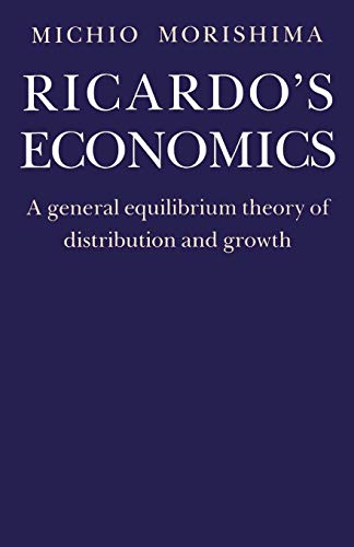 9780521396882: Ricardo's Economics Paperback: A General Equilibrium Theory of Distribution and Growth