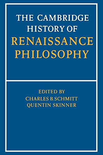 Imagen de archivo de The Cambridge History of Renaissance Philosophy a la venta por Montclair Book Center