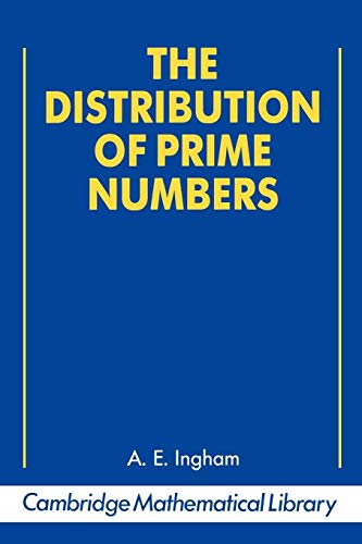 The Distribution of Prime Numbers (Cambridge Mathematical Library)