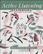 Stock image for Active Listening: Expanding Understanding Through Content Teacher's Edition for sale by ThriftBooks-Dallas