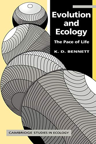 Imagen de archivo de Evolution and Ecology: Pace of Life: The Pace of Life (Cambridge Studies in Ecology) a la venta por Bahamut Media