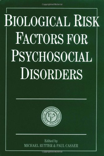 Beispielbild fr Biological Risk Factors for Psychosocial Disorders zum Verkauf von PsychoBabel & Skoob Books