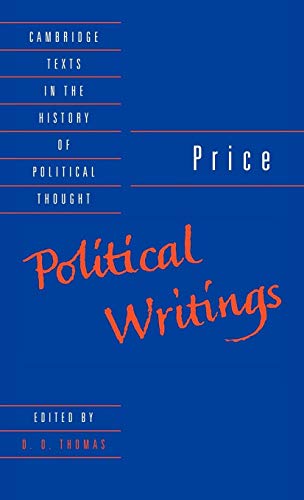 9780521401623: Price: Political Writings Hardback (Cambridge Texts in the History of Political Thought)