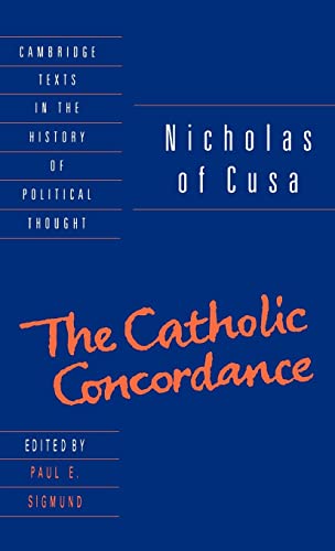 Stock image for Nicholas of Cusa The Catholic Concordance for sale by Liberty Book Shop