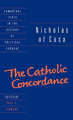 Stock image for Nicholas of Cusa: The Catholic Concordance for sale by Revaluation Books