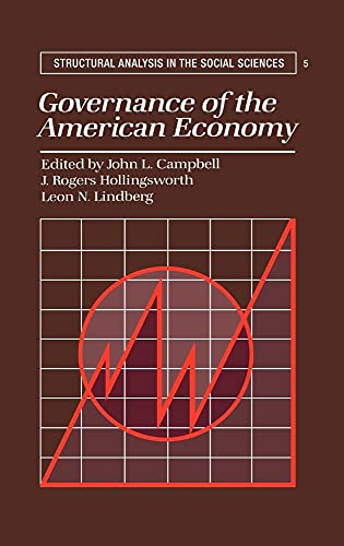 Beispielbild fr Governance of the American Economy zum Verkauf von Prior Books Ltd