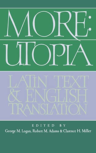 9780521403184: More: Utopia: Latin Text and English Translation
