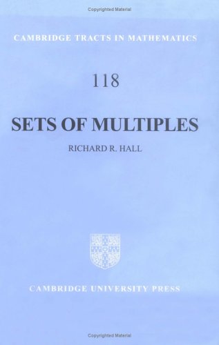 Beispielbild fr Sets of Multiples (Cambridge Tracts in Mathematics) zum Verkauf von Books From California