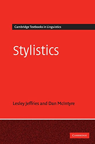 Imagen de archivo de Stylistics (Cambridge Textbooks in Linguistics) a la venta por Corner of a Foreign Field