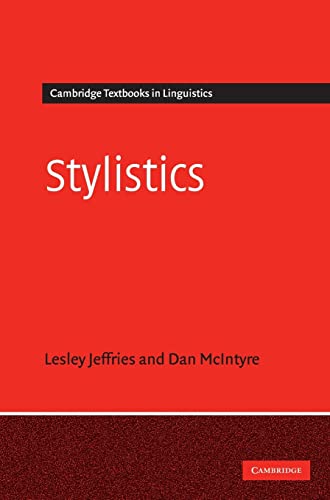 Stock image for Stylistics (Cambridge Textbooks in Linguistics) for sale by Corner of a Foreign Field