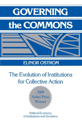 Beispielbild fr Governing the Commons : The Evolution of Institutions for Collective Action zum Verkauf von Better World Books