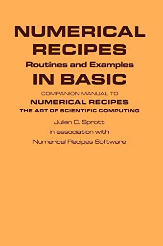 9780521406895: Numerical Recipes in Basic 1ed: Companion Manual to Numerical Recipes : The Art of Scientific Computing