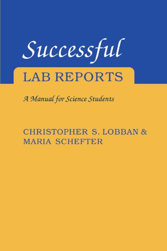Imagen de archivo de Successful Lab Reports: A Manual for Science Students a la venta por SecondSale