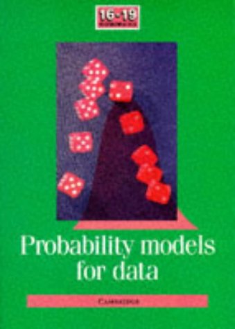 Imagen de archivo de Probability Models For Data: The School Mathematics Project a la venta por gearbooks
