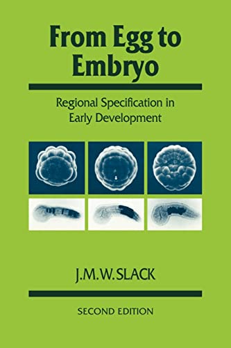 Stock image for From Egg to Embryo 2ed: Regional Specification in Early Development: 26 (Developmental and Cell Biology Series, Series Number 26) for sale by WorldofBooks