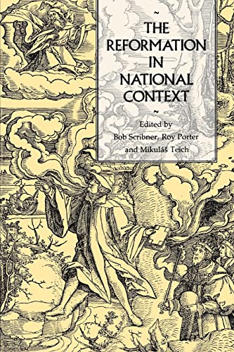 Beispielbild fr The Reformation in National Context zum Verkauf von BookMarx Bookstore