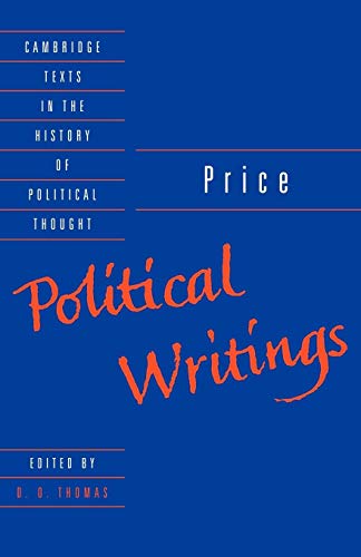 9780521409698: Price: Political Writings (Cambridge Texts in the History of Political Thought)