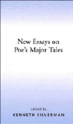 Imagen de archivo de New Essays on Poe's Major Tales (The American Novel) a la venta por Books From California