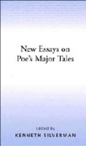 Stock image for New Essays on Poe's Major Tales (The American Novel) for sale by Books From California