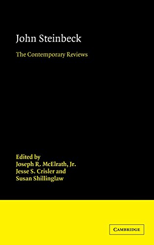 Imagen de archivo de John Steinbeck: The Contemporary Reviews (American Critical Archives, Series Number 8) a la venta por Phatpocket Limited