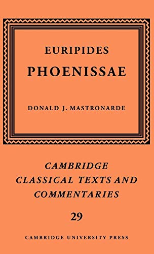 9780521410717: Euripides: Phoenissae (Cambridge Classical Texts and Commentaries, Series Number 29)