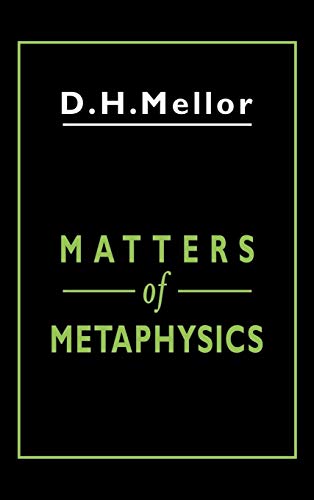 Stock image for Matters of Metaphysics for sale by Zubal-Books, Since 1961