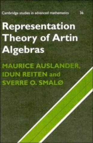 9780521411349: Representation Theory of Artin Algebras (Cambridge Studies in Advanced Mathematics, Series Number 36)
