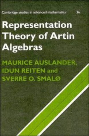 9780521411349: Representation Theory of Artin Algebras