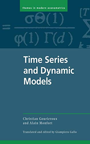 Stock image for Time Series and Dynamic Models (Themes in Modern Econometrics) for sale by Labyrinth Books