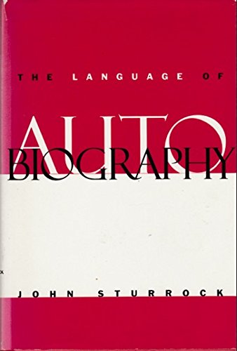 Stock image for The Language of Autobiography : Studies in the First Person Singular for sale by Better World Books