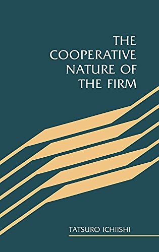 Stock image for The Cooperative Nature of the Firm for sale by Kimmies Collection