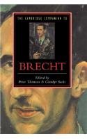Stock image for The Cambridge Companion to Brecht (Cambridge Companions to Literature) for sale by Housing Works Online Bookstore