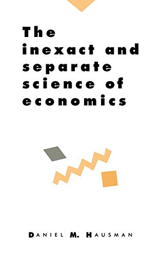 9780521415019: The Inexact And Separate Science Of Economics