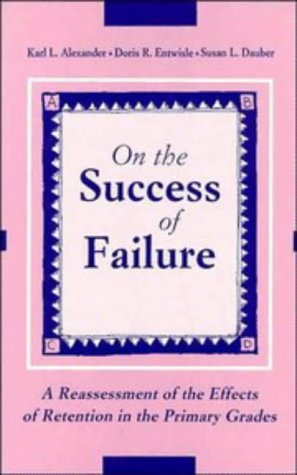 Imagen de archivo de On the Success of Failure a la venta por Poverty Hill Books