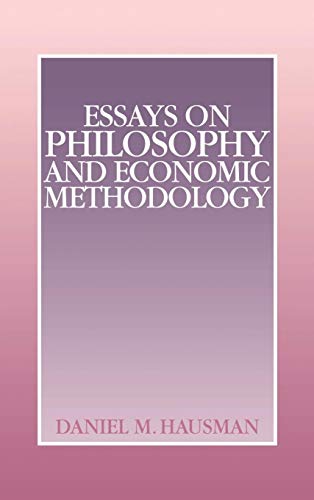 Stock image for Essays on Philosophy and Economic Methodology for sale by GF Books, Inc.