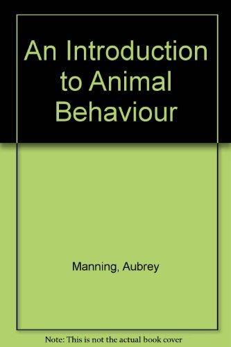 Stock image for An Introduction to Animal Behaviour for sale by ThriftBooks-Atlanta