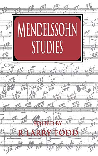 Mendelssohn Studies (Cambridge Composer Studies)