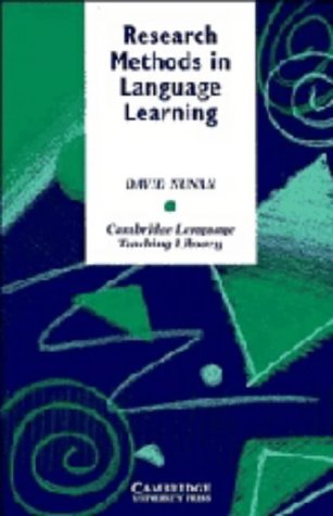 9780521419376: Research Methods in Language Learning