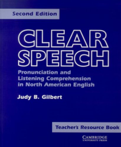 Imagen de archivo de Clear Speech a la venta por BookHolders