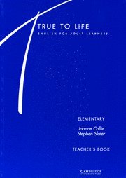 9780521421423: True to Life Elementary Teacher's book: English for Adult Learners