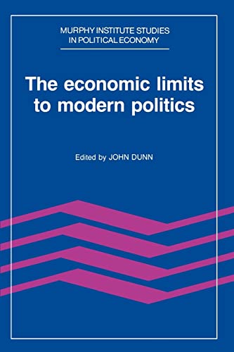 Stock image for The Economic Limits to Modern Politics for sale by Chiron Media