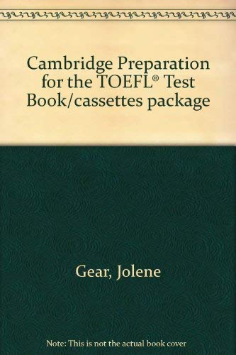 Imagen de archivo de Cambridge Preparation for the TOEFL a la venta por Solomon's Mine Books