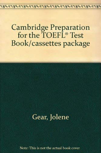 9780521421911: Cambridge Preparation for the TOEFL Test Book/cassettes package