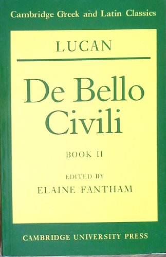 

Lucan: De bello civili Book II (Cambridge Greek and Latin Classics)